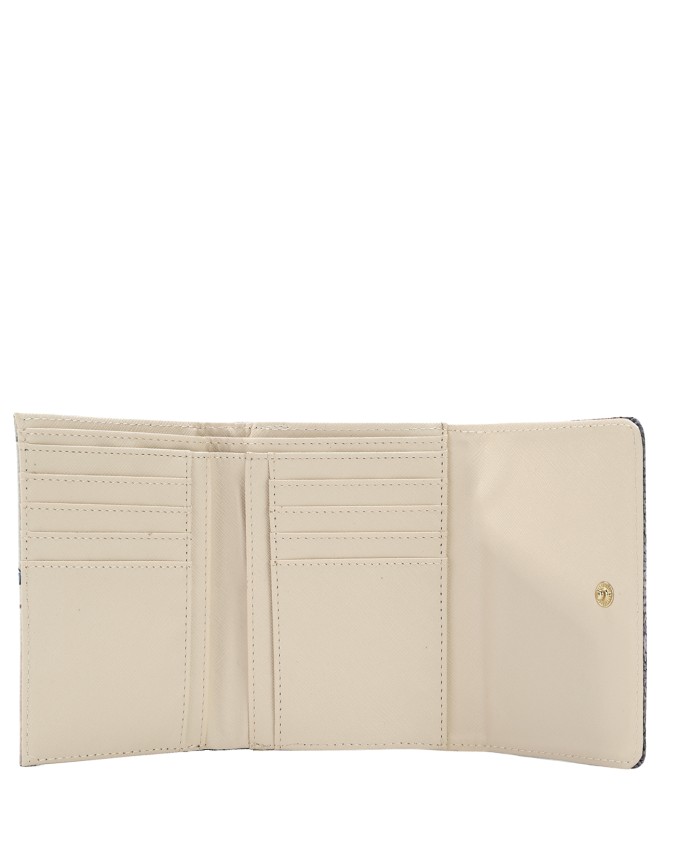  Ynot - Portafoglio Donna con patta e bottone in ecopelle Yesbag