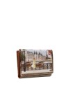  Ynot - Portafoglio Donna con patta e bottone in ecopelle Yesbag