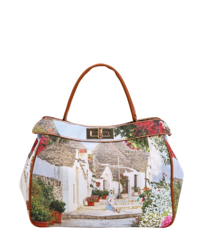  Ynot - Borsa Donna chiusura a giro in ecopelle Yesbag