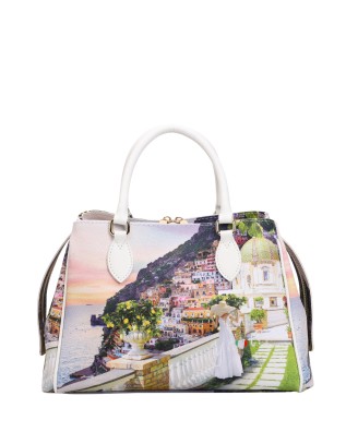  Ynot - Borsa boston bag in ecopelle con due manici Yesbag 2