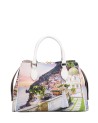  Ynot - Borsa boston bag in ecopelle con due manici Yesbag