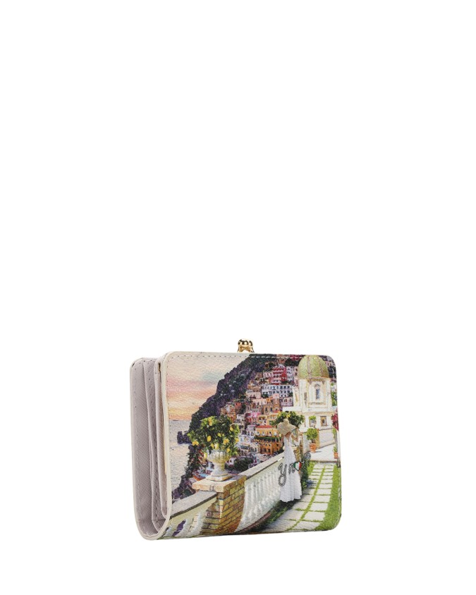  Ynot - Portafoglio Donna con stampa città Yesbag