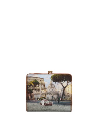  Ynot - Portafoglio Donna con stampa città Yesbag