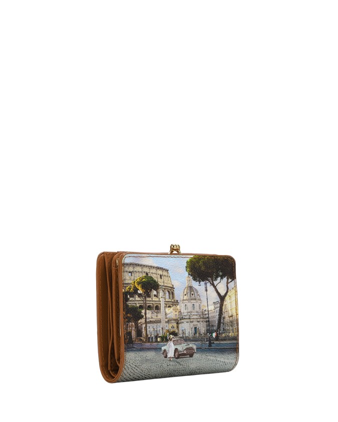  Ynot - Portafoglio Donna con stampa città Yesbag