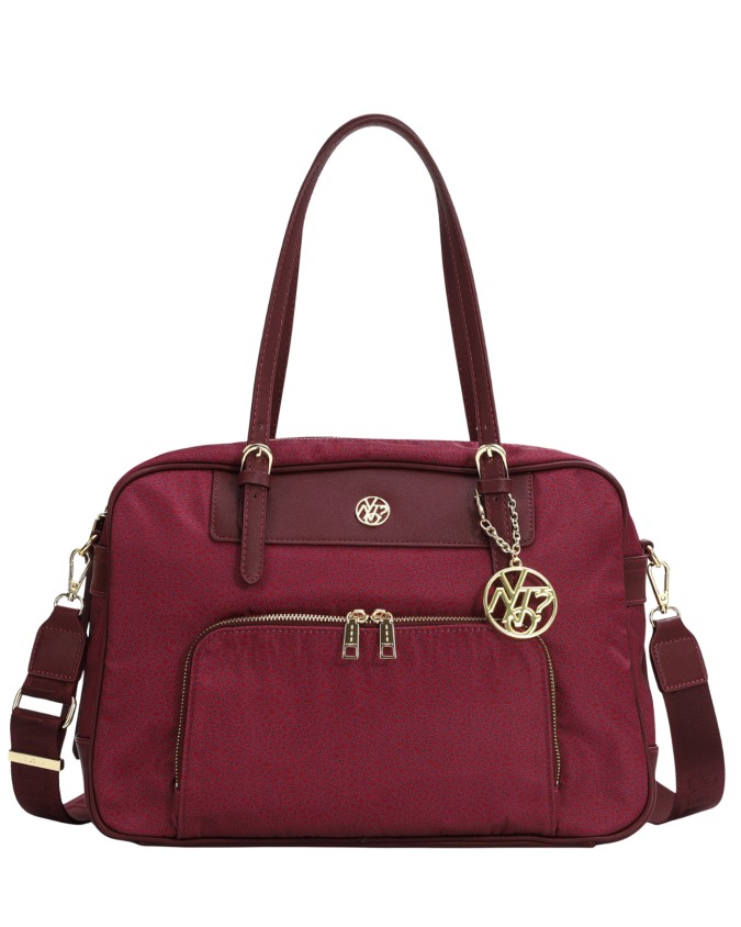  Ynot - Cartella Donna a spalla Porta Pc 15" con fantasia all