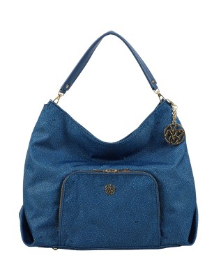  Ynot - Borsa Donna Hobo con Tasca Frontale e Posteriore Cloud 2