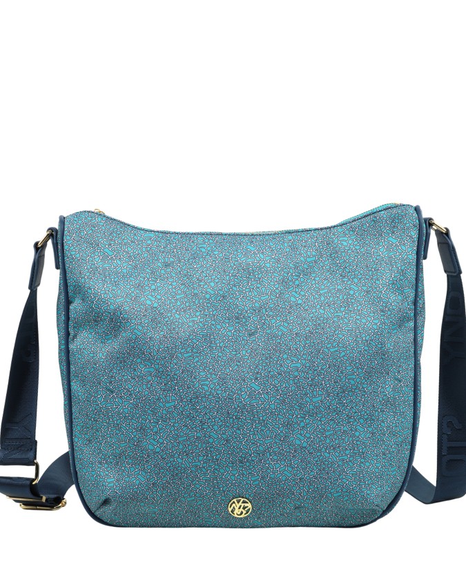  Ynot - Borsa Donna Hobo large in tessuto Cloud
