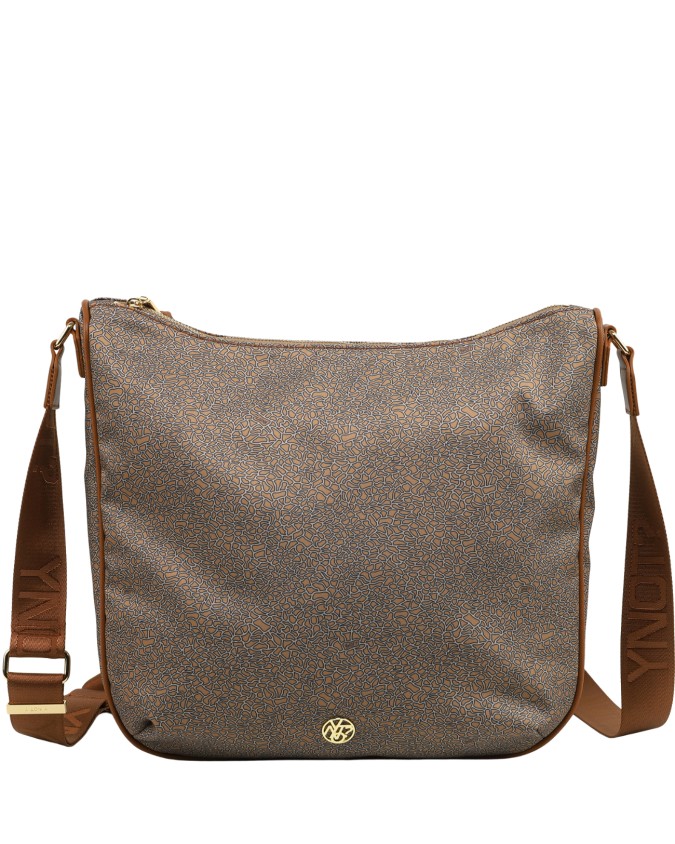  Ynot - Borsa Donna Hobo large in tessuto Cloud