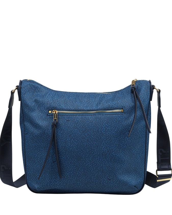  Ynot - Borsa Donna Hobo large in tessuto Cloud