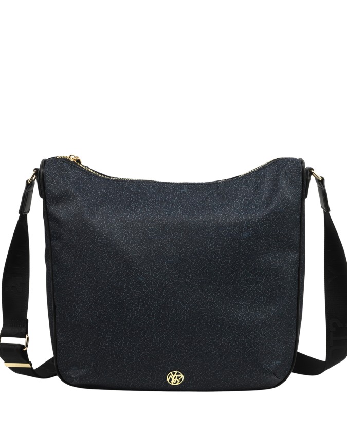  Ynot - Borsa Donna Hobo large in tessuto Cloud