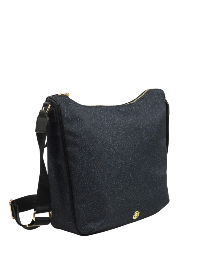  Ynot - Borsa Donna Hobo large in tessuto Cloud