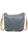  Ynot - Borsa Donna Hobo large in tessuto Cloud
