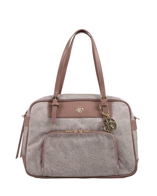 Ynot - Women's Shoulder Bag for 15" Laptops with All-Over...