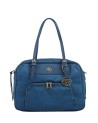 Ynot - Women's Shoulder Bag for 15" Laptops with All-Over "Cloud" Print