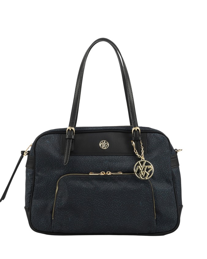  Ynot - Cartella Donna a spalla Porta Pc 15" con fantasia all