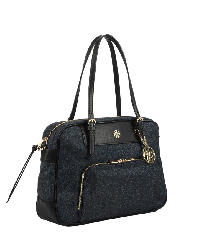  Ynot - Cartella Donna a spalla Porta Pc 15" con fantasia all