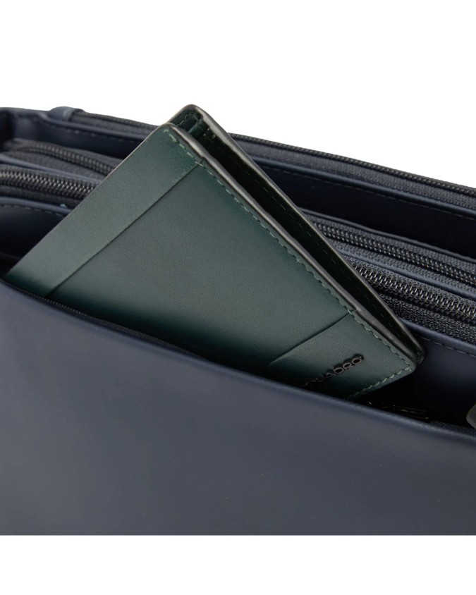  Piquadro - Borsa uomo a tracolla porta iPad®mini in tessuto