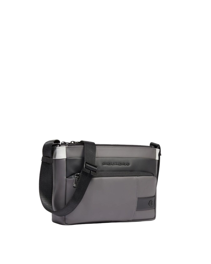  Piquadro - Borsa uomo a tracolla porta iPad®mini in tessuto