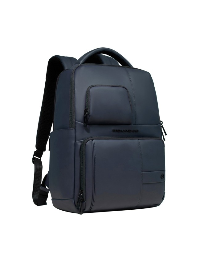  Piquadro - Zaino porta pc 14'' porta iPad® in tessuto gommato