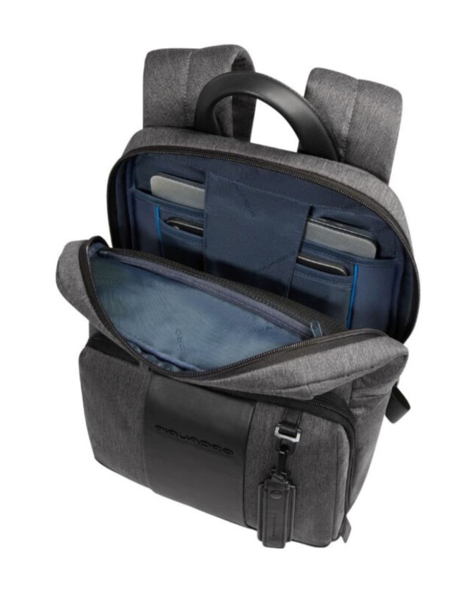  Piquadro - Zaino Medio porta pc 14'' e porta iPad® in tessuto