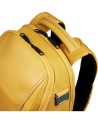  Piquadro - Zaino da viaggio porta pc 15,6" in pelle e tessuto