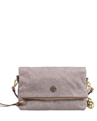  Ynot - Borsa a Tracolla con Patta in Tessuto All Over Cloud 2