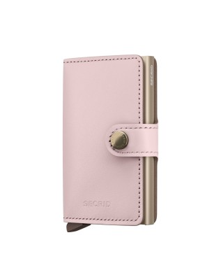 Secrid - Original Leather and Aluminum Miniwallet - Ballet