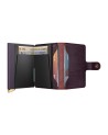  Secrid - Miniwallet in pelle e alluminio Basco Plus