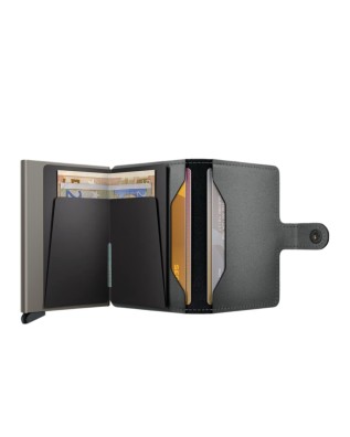 Secrid - Miniwallet in pelle e alluminio Satin 2