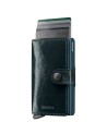  Secrid - Miniwallet in pelle e alluminio Naplack Plus