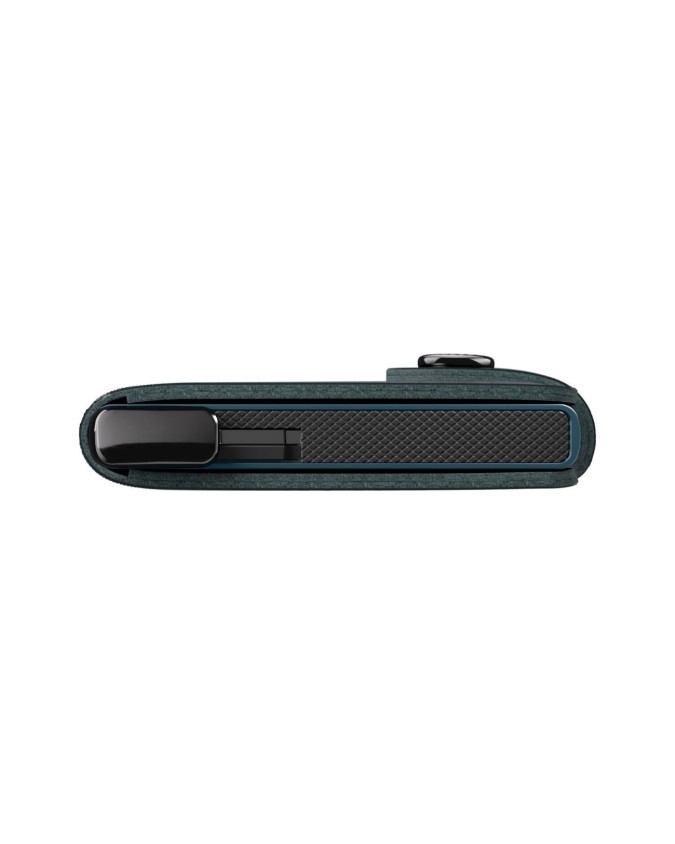  Secrid - Miniwallet in pelle e alluminio Naplack Plus