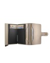  Secrid - Miniwallet in pelle e alluminio Pebble