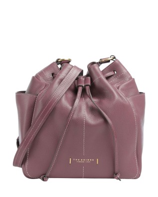  The Bridge - Borsa secchiello in pelle con tracolla Letizia