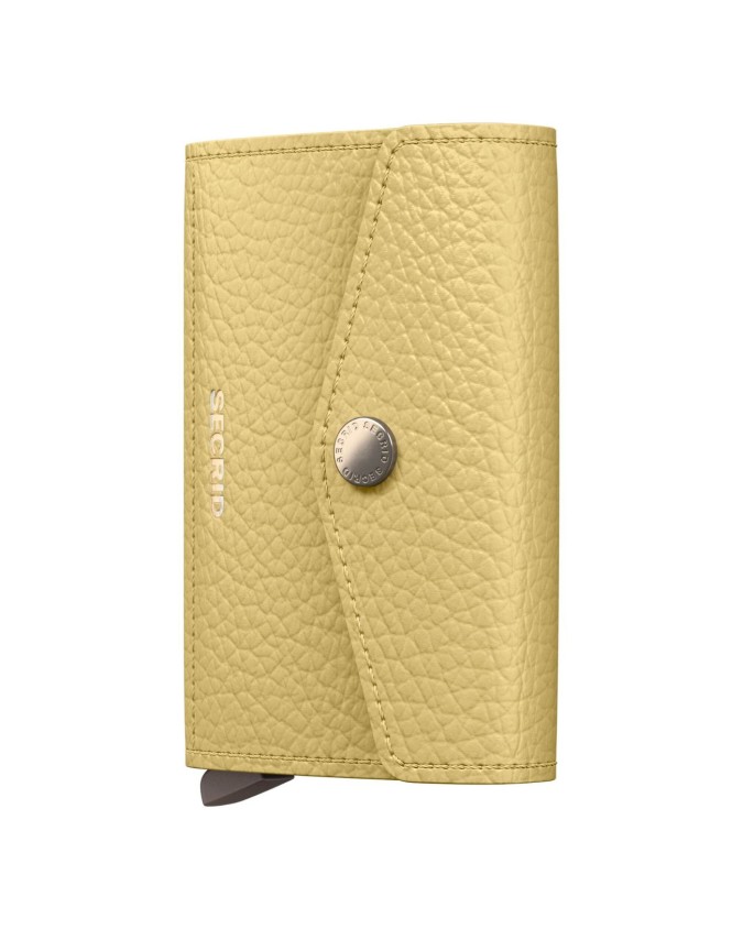  Secrid - Portafoglio in pelle e alluminio con tasca Envelope