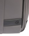 Piquadro - 15.6'' laptop and iPad® backpack made of rubberized fabric