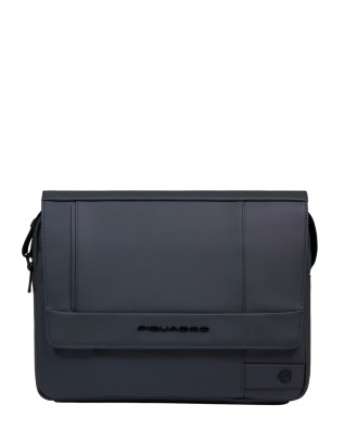 Piquadro - 11" iPad Messenger Bag in Rubberized Fabric