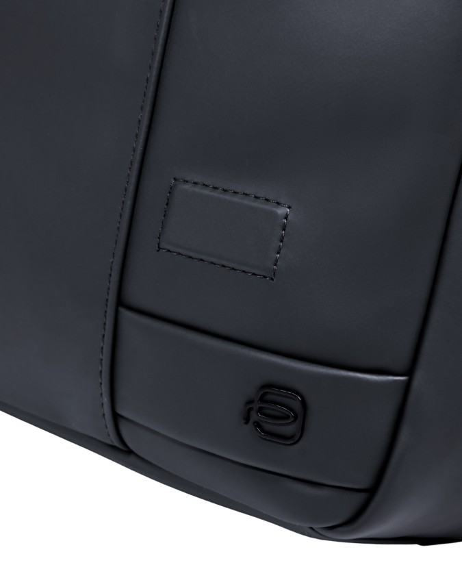  Piquadro - Borsa Messenger Porta iPad 11" in Tessuto Gommato