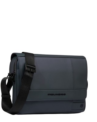  Piquadro - Borsa Messenger Porta iPad 11" in Tessuto Gommato 2