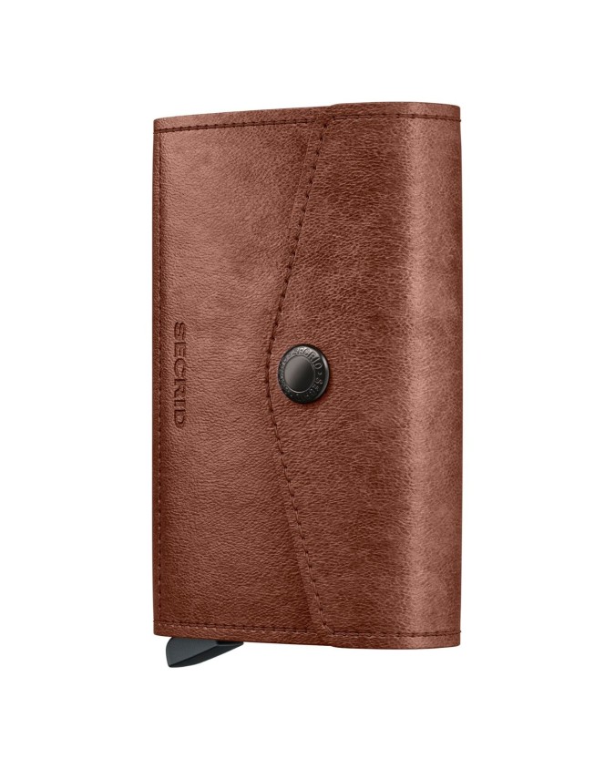  Secrid - Portafoglio in pelle e alluminio con tasca Envelope