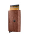  Secrid - Portafoglio in pelle e alluminio con tasca Envelope
