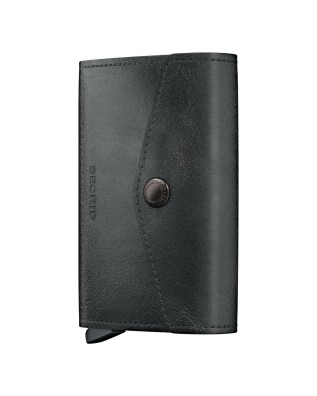  Secrid - Portafoglio in pelle e alluminio con tasca Envelope