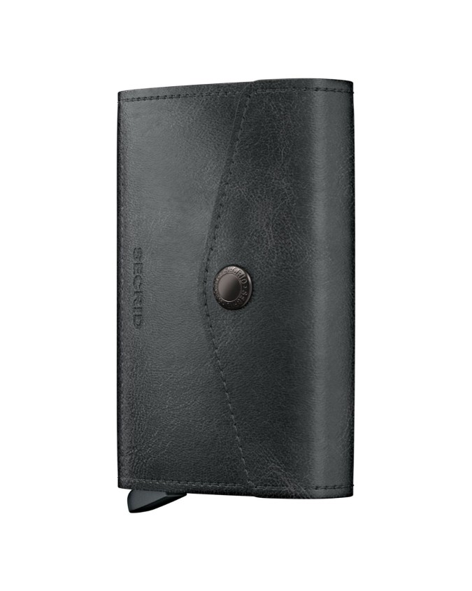  Secrid - Portafoglio in pelle e alluminio con tasca Envelope
