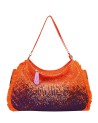  Ynot - Borsa Hobo da Mare con Frange Laterali in Nylon Macao