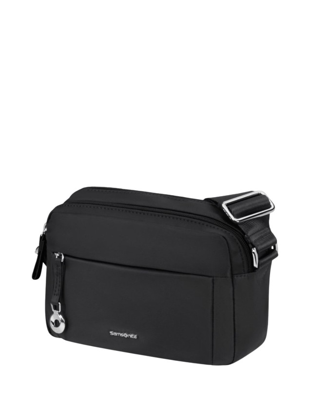  Samsonite - Borsa a tracolla XS in nylon con tasca frontale