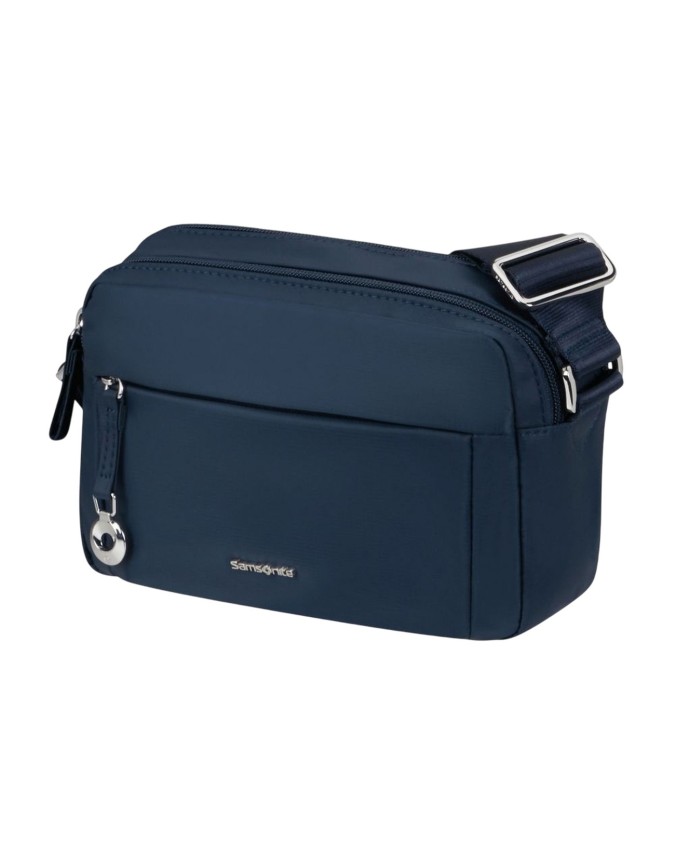  Samsonite - Borsa a tracolla XS in nylon con tasca frontale