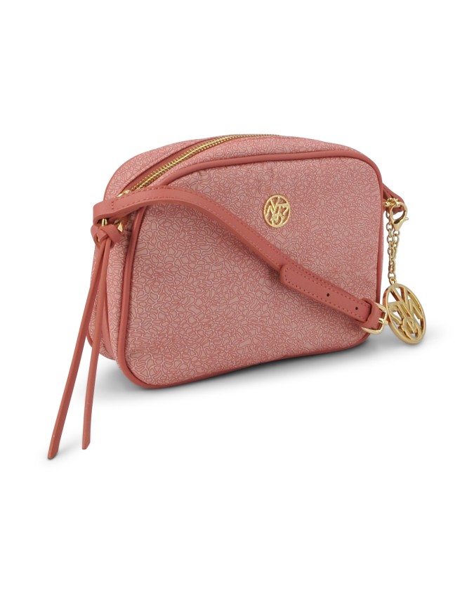  Ynot - Borsa Donna con zip e logo Cloud