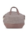  Ynot - Borsa Shopping a Mano con Tracolla in Nylon Cloud