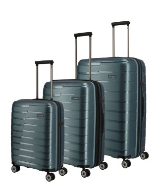 Travelite - Set di valigie in polipropilene S/M/L Air Base