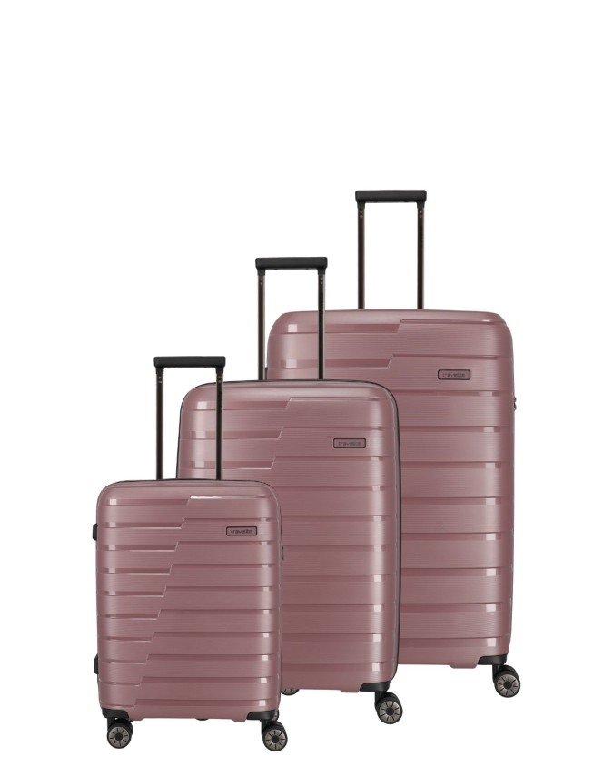  Travelite - Set di valigie in polipropilene S/M/L Air Base