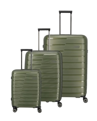 Travelite - Set di valigie in polipropilene S/M/L Air Base